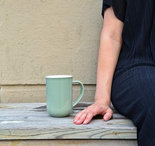 Viva Scandinavia Teetasse Glas Doppelwandig für Thermoglas und Tee-Verfeinerung, mit Edelstahl-Sieb und Bambus-Holz-Deck