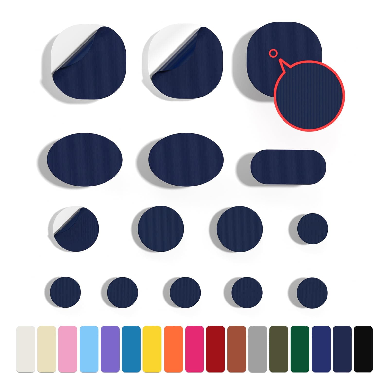 45 Stück Daunenjacke Selbstklebend Reparatur Klebeband für Jacken und Zelte
| Daunenjacke Flicken Reparatur Klebeband S