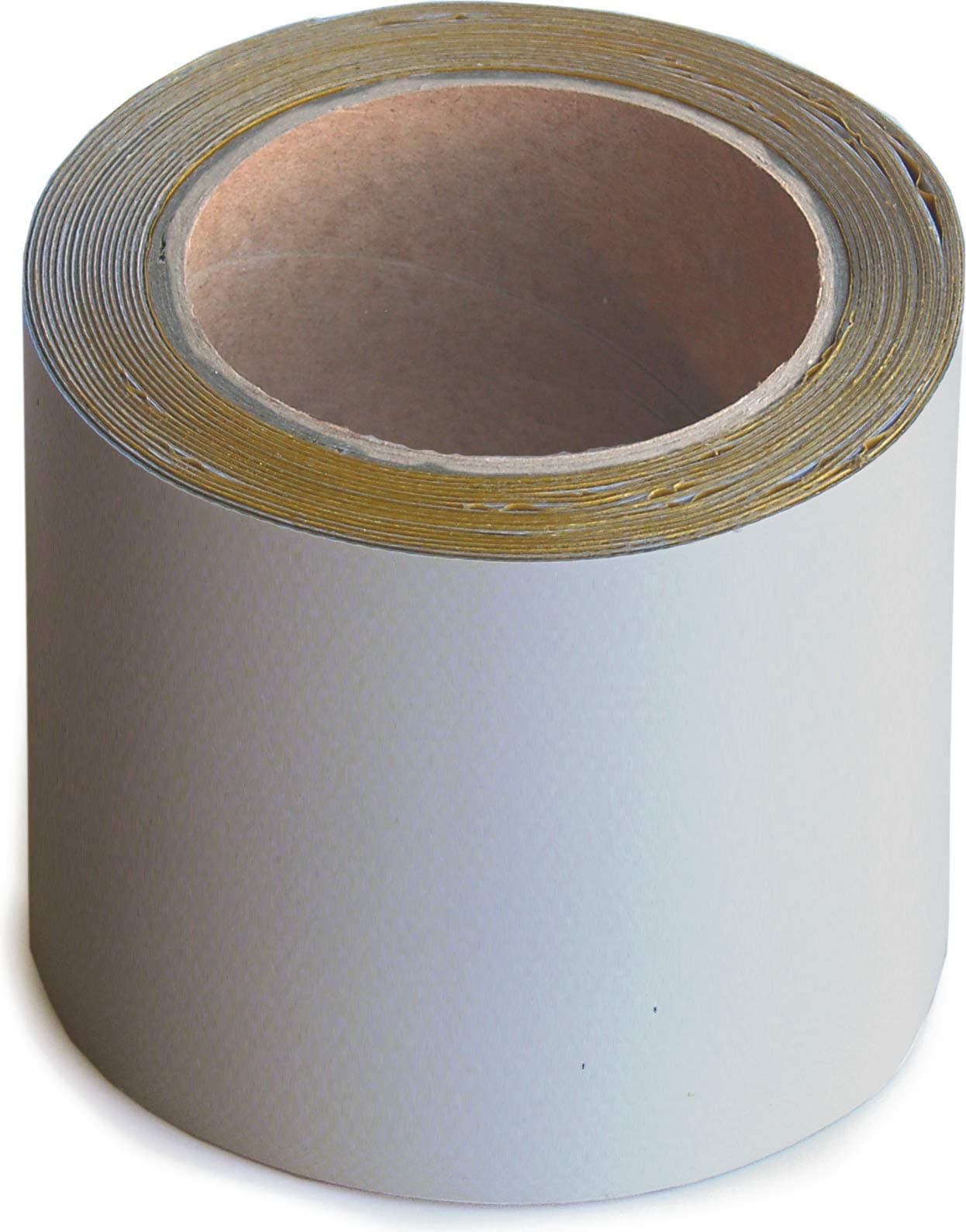 PVC-Reparaturband für LKWs - grau 10 cm x 5 m - perfekt für Plane, Anhängerabdeckungen & Markisen - starke Klebesterke u