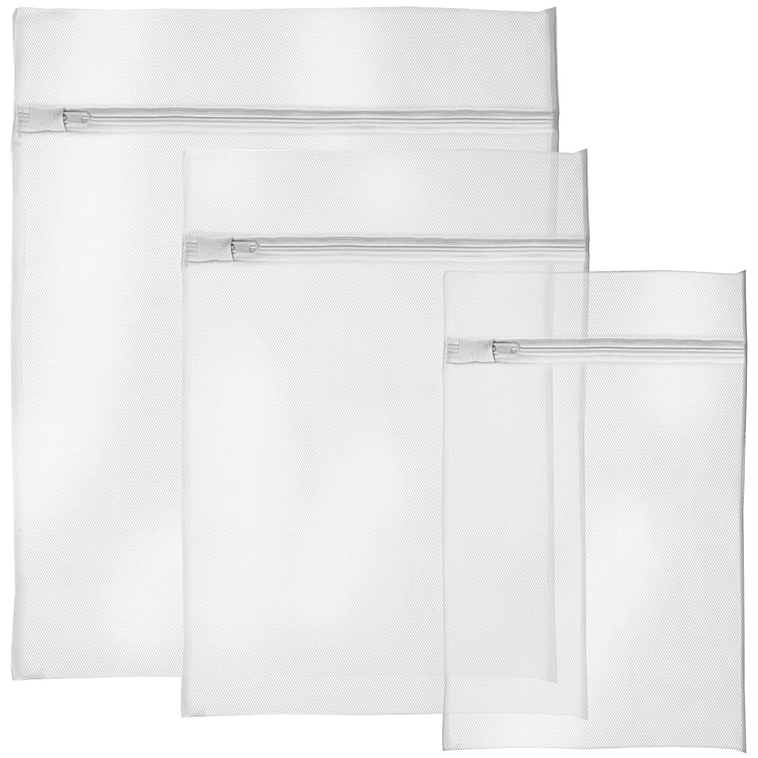 igadgitz Home U6521 Waschenetz - Reißverschluss, 3 Stück, Weiß (1x Klein, 1x Medium & 1x Groß)  
igadgitz Home U6521 Wäs