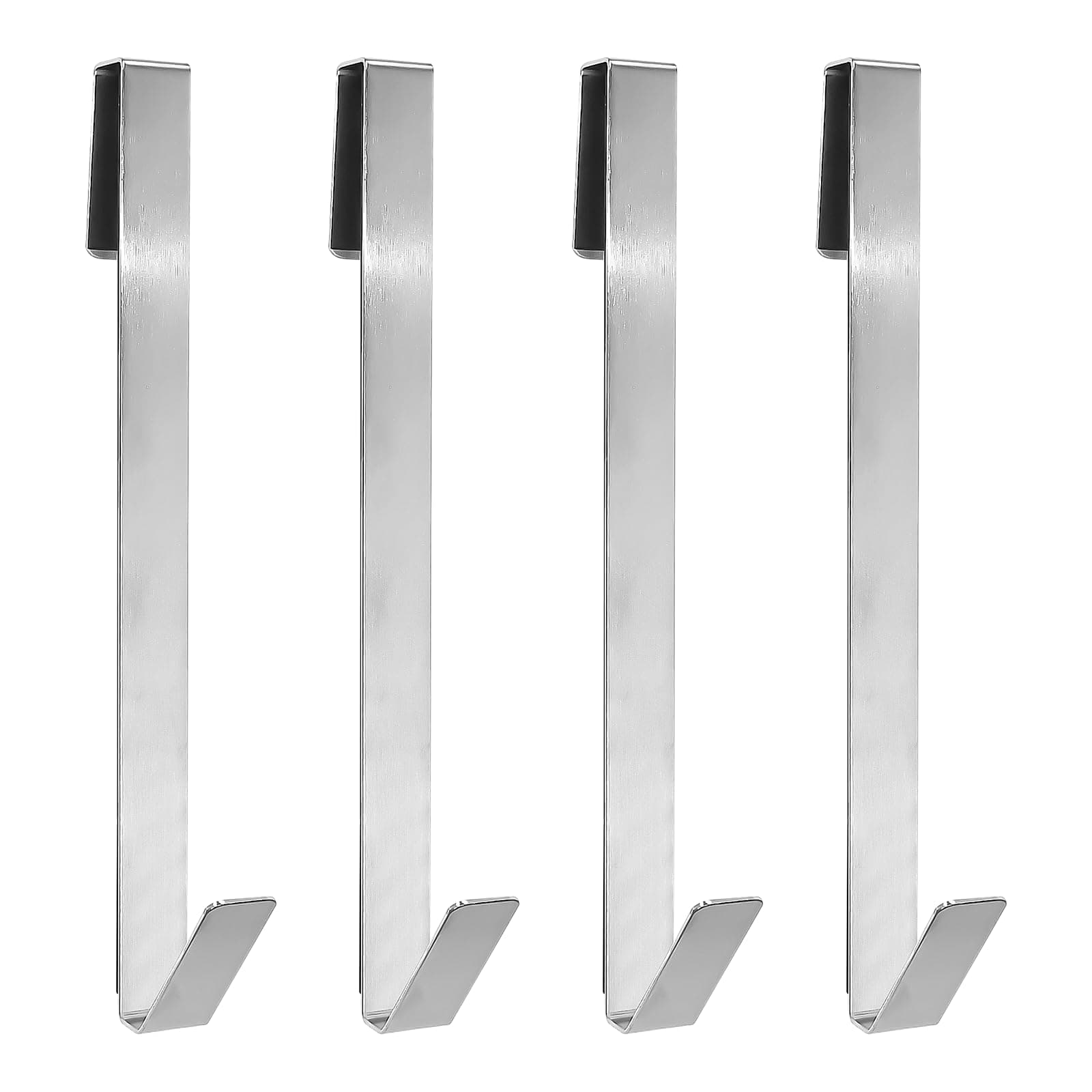 4 Stück Duschtürhaken für Glaswand ohne Bohren ≤12mm Halterung Duschhaken Handtuchhaken Duschwand Handtücher ohne Montag