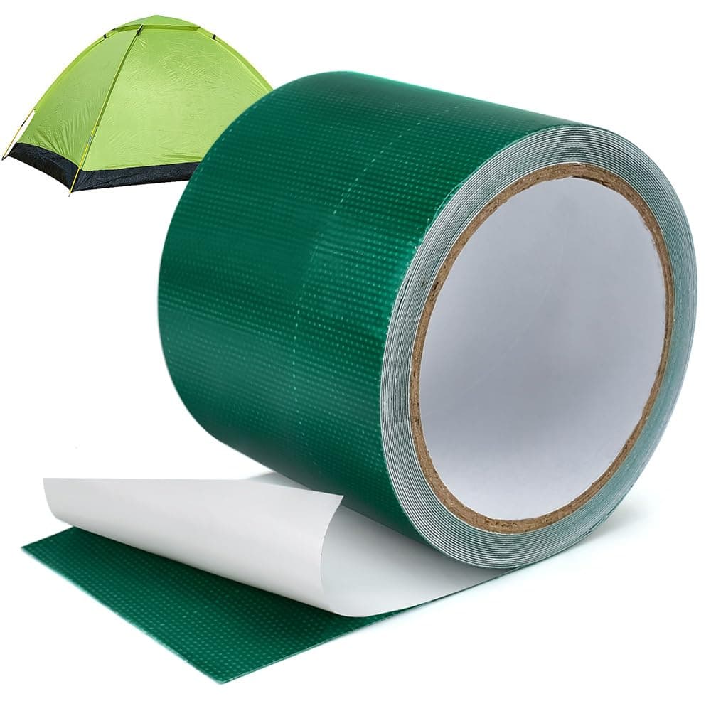 Reparaturklebeband Wasserabweisend für Gewebeplanen und Pool Dachrinne Grün 8cm*5m Abdichtband Spezial Belgian Duct Tape