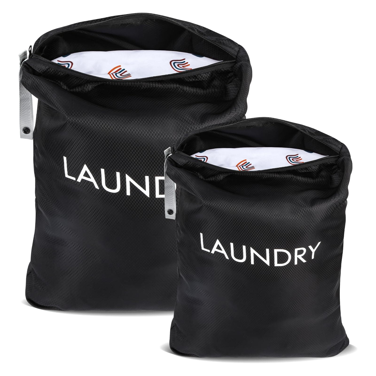 35 * 55cm Wasserdichte Wäschesack für Zuhause und Reisen – 2 Stück – Faltbar – SchmutzWK-3555-WH-Reisen-Camping
35 * 4
